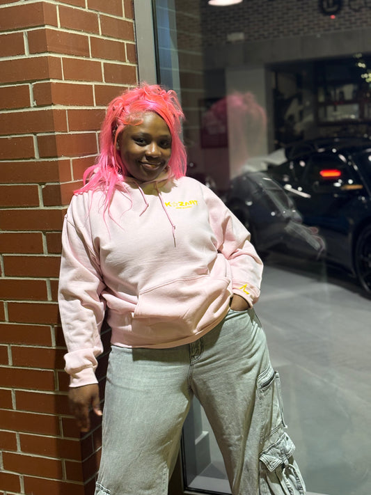 Pink And Yellow K☆ZART Child Prodigy Hoodie